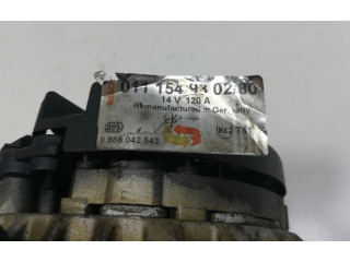 Генератор 011154930280   Mercedes-Benz C W203      