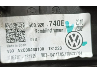 Přístrojová deska  Volkswagen Polo II 86C 2F 1985 6C0920740E, A2C38468100  