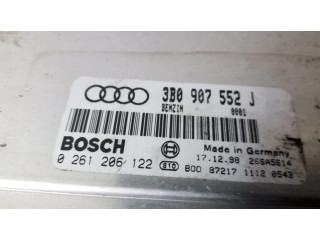 Блок управления двигателя 3B0907552J, 0261206122   Audi A4 S4 B5 8D