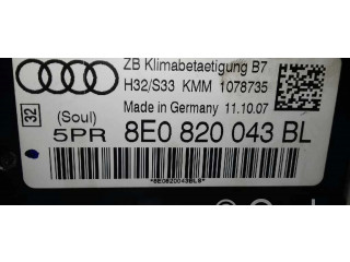 Блок управления климат-контролем 8E0820043BL   Audi A4 Allroad