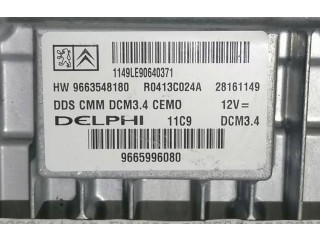 Řídící jednotka 9663548180, R0413C024A   Peugeot 407 2005