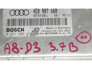 Řídící jednotka 4E0907560, 0261208494   Audi A8 S8 D3 4E 2004