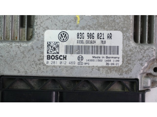 Блок управления двигателя 03G906021AR, 0281012469   Volkswagen Caddy