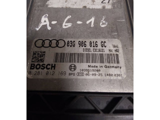 Řídící jednotka 03G906016GC, 0281012169   Audi A6 S6 C6 4F 2007