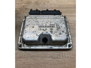 Блок управления двигателем ECU 030906032E, 0261204911   Volkswagen Lupo