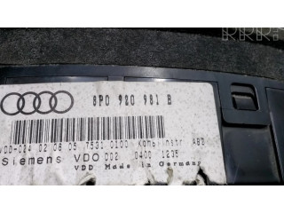 Панель приборов 8P0920981B, 2C53085879   Audi A3 S3 8P       