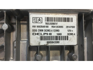 Блок управления двигателя 9663548180, 9665843380   Citroen C5