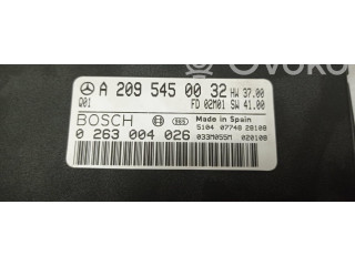 Řídící jednotka A2095450032   Mercedes-Benz CLK A209 C209 2003