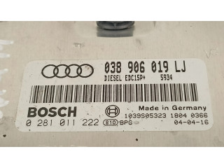 Блок управления двигателя 038906019LJ, 0281011222   Audi A4 Allroad