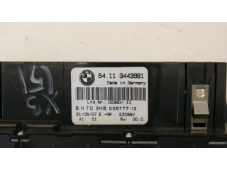 Блок управления климат-контролем 3443981   BMW X3 E83