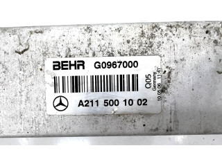 Интеркулер  A2115001002   Mercedes-Benz E W211 2.2