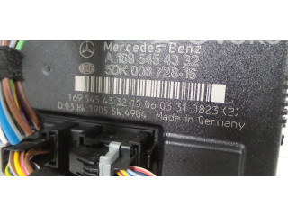 Pojistková skříňka Řídící jednotka BSM 1695454332, A1695405645   Mercedes-Benz A W169 2006