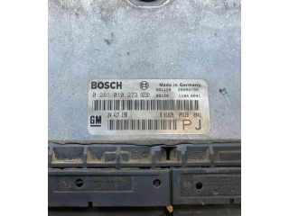 Řídící jednotka 24417198, 0281010273   Opel Omega B2 1999