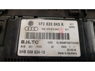 Блок управления климат-контролем 4F2820043K, 4F0910043   Audi A6 Allroad C6