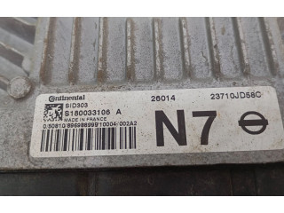 Řídící jednotka 23710JD58C, S180033106A   Nissan Qashqai 2010