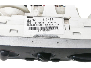 Модуль блока управления кондиционером 13191745, 13191583   Opel Meriva A