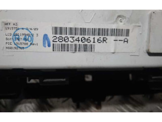 Рулевая рейка  Экран дисплея вверх 280340616R   Renault Laguna III 2007 - 2015 года