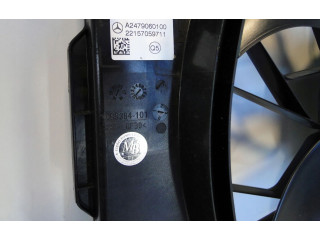 Вентилятор радиатора     A2479060100    Mercedes-Benz CLA C118 X118 
