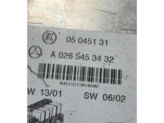 Блок комфорта 0265453432   Mercedes-Benz SL R230   