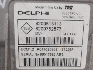 Блок управления двигателя 8200513113, 8200752877   Dacia Duster
