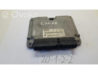 Блок управления двигателя 0281010268, 24417169   Opel Zafira A