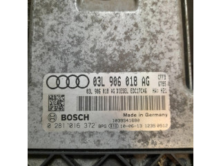 Блок управления двигателя 03L906018AG, 0281016372   Audi A3 S3 8P