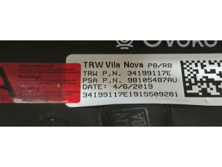 Volant Peugeot 3008 II 2019 98105487AU, 34199117E  