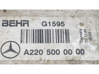 Интеркулер  A2205000000   Mercedes-Benz S W220 3.2