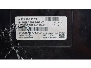 Řídící jednotka A2710109945, A0044467540   Mercedes-Benz C W204 2007