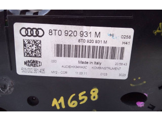 Спидометр (приборный щиток) 8T0920931M, E2-A1-19-3   Audi A5 Sportback 8TA 2013