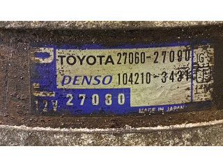 Генератор 2706027090, 1042103431   Toyota Avensis T250 2.0     