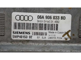 Блок управления двигателя 06A906033BD, 5WP4015302   Audi A3 S3 8L