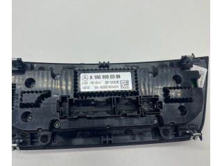 Блок управления климат-контролем A1669000306   Mercedes-Benz ML W166