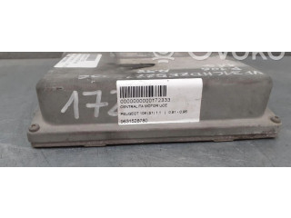 Řídící jednotka 9631528780   Peugeot 106 