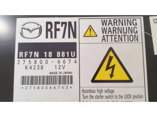 Блок управления двигателя RF7N18881U, 2758006674   Mazda 5
