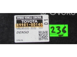 Блок управления 899810D140   Toyota Yaris