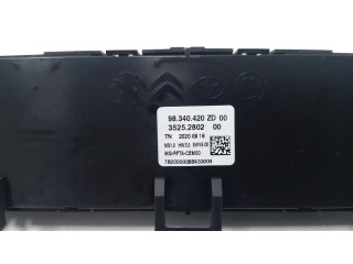 Блок управления климат-контролем 98340420ZD00   Peugeot Partner