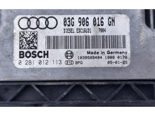 Блок управления двигателя 03G906016GN, 1039S09404   Audi A6 S6 C7 4G