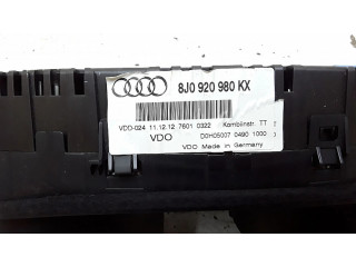 Панель приборов 8j0920980kx   Audi TT TTS Mk2       