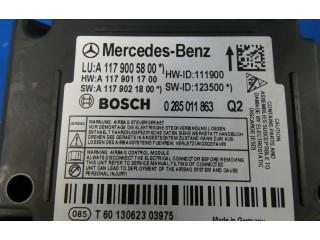 Блок подушек безопасности A1179005800, A1179011700   Mercedes-Benz CLA C117 X117 W117