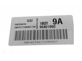 Řídící jednotka 96801800, 5WY5407A   Chevrolet Matiz 2008