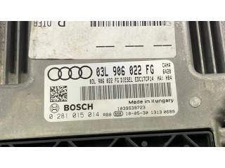 Блок управления двигателя 03L906022FG, 0281015014   Audi A6 S6 C6 4F