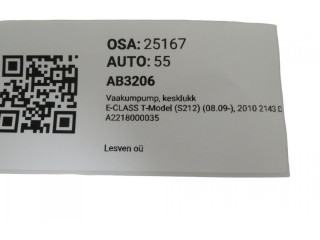 Vstřikovací čerpadlo A2218000035, A2218000035   Mercedes-Benz E W212    OM 651.924 