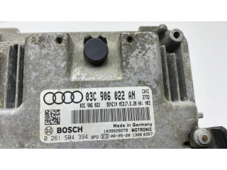 Блок управления двигателя 03C906022AN, 0261S04394   Audi A3 S3 A3 Sportback 8P