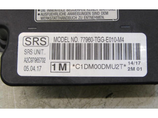 Блок подушек безопасности 77960-TGG-E010-M4   Honda Civic X