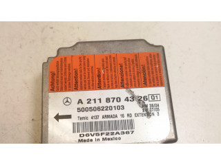 Блок подушек безопасности A2118704326   Mercedes-Benz E W211
