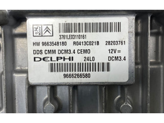 Řídící jednotka 9666266580, R0413C021B   Peugeot 407 2010
