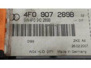 Блок комфорта 4F0907289B   Audi A6 S6 C6 4F   