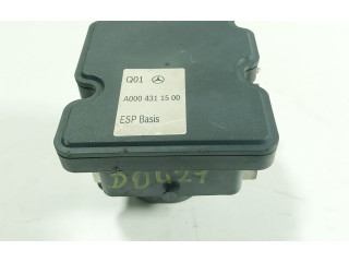 Jednotka ABS A0004311600, A0004311500   Mercedes-Benz CLA C117 X117 W117 2017