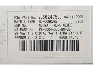 Přístrojová deska  Peugeot 3008 II 2009 9666276380  